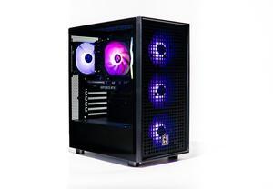 Cost Plus Gaming M1 Flow - Starter Tier Gaming PC - AMD Ryzen 5 5500 4.2GHz, RTX 4060, 500GB NVME SSD, 16GB DDR4-3200, 650W+ Gold PSU, WiFi, Windows 11 Home 64-bit (5500 | RTX 4060)