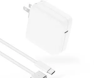Charger for MacBook Pro 14 16 inch MacBook Air 13 15 inch 2025 2024 2023 2022 2021 M4 M3 M2 M1 Mac, Super Compact Power Adapter, 6.6FT USB C to Powerful Magnetic 3 Braided Cable LED, Original Quality