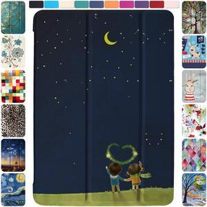 DuraSafe Cases for iPad 10.5 Inch Air 3 [ Air 3rd 2019 ] Generation MUUL2LL/A MUUK2LL/A MUUJ2LL/A MUUT2LL/A MUUR2LL/A MUUQ2LL/A Ultra Slim Smart Auto Sleep/Wake Printed PC Cover - Night Sky