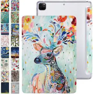 DuraSafe Cases for iPad Pro 12.9 inch 6 5 4 Generation Case A2436 MHNF3LL/A MHNG3LL/A MNXR3LL/A MNXT3LL/A A2378 MHNF3LL/A MHNG3LL/A A2229 MY2H2LL/A A2461 MHNH3LL/A MHNJ3LL/A MHNK3LL/A - Deer Print