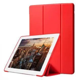 DuraSafe Cases iPad Air 4/5 10.9" Case - Red - Soft TPU - Auto Sleep/Wake - Dual-Angle Stand - Full Access - Ultra Slim & Lightweight - Protection