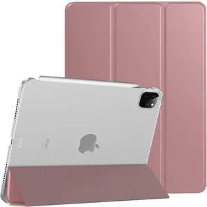DuraSafe Cases for iPad Pro 11 inch 4th 3rd 2nd Gen PC Case A2759 MNXE3LL/A MNXD3LL/A A2435 MNXG3LL/A MNXF3LL/A MNXH3LL/A A2762 A2761 MNXN3LL/A MP553LL/A A2377 MHQR3LL/A MHQT3LL/A A2228 - Rose Gold