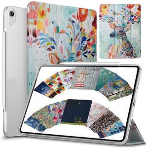 DuraSafe Cases for iPad PRO 11 Inch 1 Gen 2018 [ PRO 11 1st ] A1980 A1934 MU0T2LL/A MU0Y2LL/A MTXN2LL/A MTXP2LL/A Printed Slim Lightweight PC Dual Angle Stand Clear Flip Back Cover - Deer Print