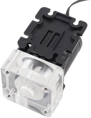 Noiseless PC Water Cooling System Pump,1/4 Inner Thread 12V DC Ultraquiet CPU ,Computer Water Cooling System Pump for PC 500L H