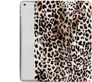 DuraSafe Cases iPad PRO 11 2nd 2020 [ PRO 11 Inch 2 Generation ] MY232LL/A MY252LL/A MY332LL/A MY342LL/A Trifold Printed Slim Adjustable Stand Feature Case with TPU Heat Dissipation Back - Leopard