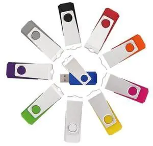 10pcs 64GB USB Flash Drives,USB2.0 Thumb Drive