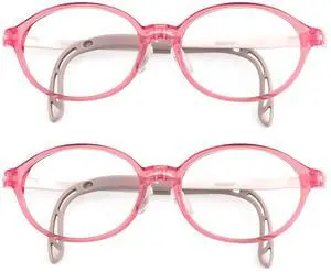 EYEBUDDY Blue Light Glasses for Kids,Blue Light Blocking Glasses for Boys Girls Ages 3-13, 2 Packs Bluelight Glasses Computer, Gaming, Reading