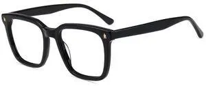 Firmoo Oversized Blue Light Blocking Glasses Computer Gaming Glasses, Blue Blockers Glasses for Women/Men Black