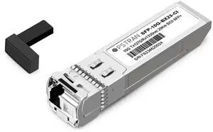 OPSTRAN 10GBASE-BX BiDi SFP+ Optical Transceiver Module Compatible with Cisco SFP-10G-BX20U 1270nm-TX/1330nm-RX 20km DOM Simplex LC SMF