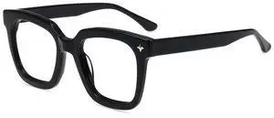 Firmoo Oversized Blue Light Blocking Glasses, Square Eyewear Frame Anti Eyestrain Computer Glasses for Woman Men