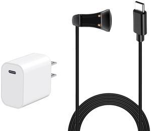 Charging Cable and Charger for rayban meta smart glasses, Compatible with Ray-Ban Meta Wayfarer/Skyler/Headliner Smart Glasses, 4.9ft 150cm Cable and Adapter replacement for rayban accessories