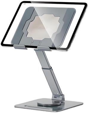 GuaziV 360deg Adjustable Tablet Stand - Ergonomic Foldable Holder for iPad 10.2-12.9", Kindle, Phones 4-13", Anti-Slip Desktop Mount for Work, Cooking, Gaming & Reading