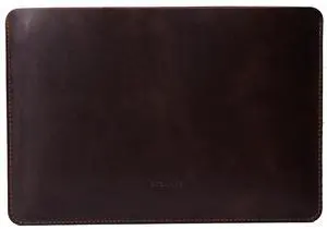 INCARNE Leather Laptop Caase 14 inch Compatible with MacBook Pro 14 Sleeve, Laptop Carrying Case Made for MacBook Pro 14", Genuine Leather, Brown