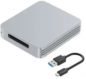 CERRXIAN CFexpress Type A Card Reader, USB 3.1 Gen 2 CF Express Type A Card Reader,Transfer Speeds Up to 10Gbps, Compatible with Windows/Mac/iOS/Android