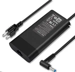 150W Laptop Charger for HP ZBook 15 Studio G3 G4 G5 G6 G7 G8, Power G7 G8, Fury 15 17 G7 G8, 15U G3, 15V G5, HP OMEN/Pavilion Gaming 15 17 Laptops