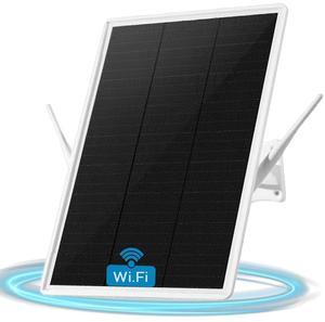 WiFi Extender Signal Booster Solar Battery Outdoor, Long Range up to 300-feet, Internet 2.4G WiFi Extender Booster, Wireless Signal Booster WiFi Repeater 300Mbps,for 2.4G Modem Router LTE (32 * 25cm)