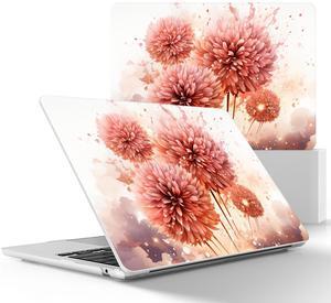 May Chen for MacBook Air M4 M3 M2 13.6 inch Case 2025 2024 2023 2022 Release, Models: A3240 A3113 A2681, Flexible Plastic Case for M4 13.6" Laptop, Hard Shell with Keyboard Cover, Rosy Cheers