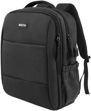 MAOTN Laptop Backpack15.6 Inch Anti Theft with USB Charging Port, Waterproof Business Computer Bag for Men Airline Approved (Dark Gray)