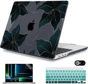 Mektron Case for MacBook Pro 16" M4 A3403 A3186 M3 A2991 M2 A2780 M1 A2485 (2021/2023/2024) Pro/Max with Touch ID, Hard Shell Plastic Laptop Cover Keyboard Cover Screen Protector, Floral C218 Mektron Case for MacBook Pro 16" M4 A3403 A3186 M3 A2991 M2 A2780 M1 A2485 (2021/2023/2024) Pro/Max with Touch ID, Hard Shell Plastic Laptop Cover Keyboard Cover Screen Protector, Floral C218