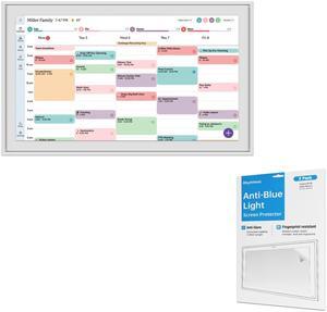 RhythNest 15.6" Screen Protector Compatible with Skylight Digital Calendar 2 PACK Anti-Glare Fingerprint Resistant
