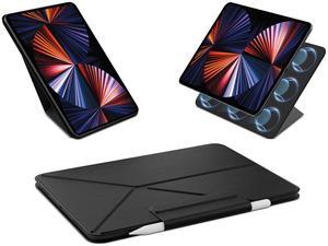 Magnetic Case for iPad Pro 11 Inch 2024, Only Compatible with iPad Pro 11inch M4, Slim Protective Cover with Apple Pencil Holder, Auto Wake/Sleep, 4 Standing Angles