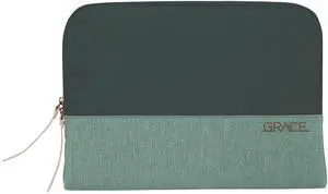 STM Grace, Woman's Laptop Sleeve for 15-Inch Laptop - Hunter Green (stm-114-106P-15)