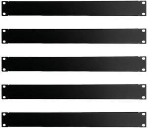 1U Blank Panel Rack Mount Spacer Filler Panel 19" Black Rack Blanking Blind Panel for Server Network Rack Enclosure Or Cabinet-5pcs (1U-5PCs)