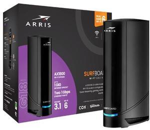 ARRIS (G18) - Cable Modem Router Combo - Fast DOCSIS 3.1 Multi-Gigabit WiFi 6 (AX1800), Approved for Comcast Xfinity, Cox, Spectrum & More