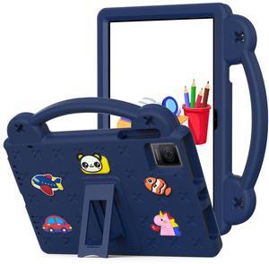 YRH for Revvl Tab 5G Tablet Case Kids 2023, EVA Shockproof Cover for Tmobile Revvl Tab 5G 10.36 inch Tablet Case, with Stand Handle Figures, Navy