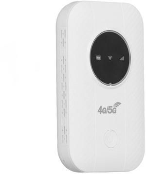 4G LTE Mobile Hotspot, 300Mbps Portable Device with SIM Card Slot, 4G 5G Modem Router Travel Hotspot for Travel Camping Security Camera