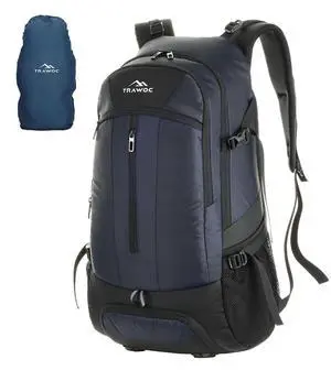TRAWOC FALCON 40 L Travel Laptop Backpack for Men and Women, Casual Daypack with Rain Cover Hiking,Trekking, Travelling Bag