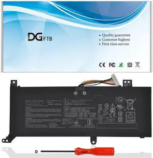 DGFTB C21N1818-2 B21N1818-2 Laptop Battery for Asus VivoBook 14 F412DA F412DK F412FJ F412FA F412FL F412UA A412FA A412DA A412FL A412FJ A412UA X412DA X412FA X412FJ X412FL X412UA X412UB X412UF 7.7V 37Wh