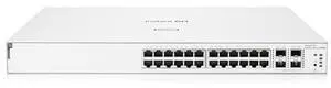 HPE Networking Instant On Switch Series 1930 24-Port Gb Smart-Managed Layer 2+ Ethernet Switch with PoE | 24x 1G | 4X SFP+ | 24x CL4 PoE 370W | US Cord (JL684B#ABA)
