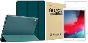 ProCase iPad Air 3 10.5" 2019 / iPad Pro 10.5" 2017 Emeral Slim Hard Shell Case Bundle with Tempered Glass Screen Protector