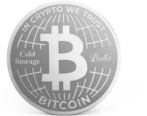 Ballet Bitcoin Cold Storage - Unhackable Hardware Wallet Stainless Steel - Bitcoin Coin. (5-pack)