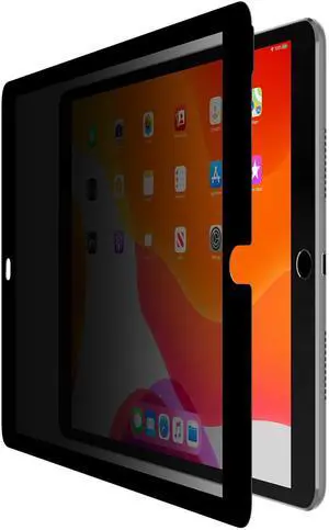 Belkin iPad Screen Protector for iPad 7th Gen (iPad Privacy Screen Protector, Removable + Reusable) iPad 7th Gen Screen Protector, Clear (OVA008zz)