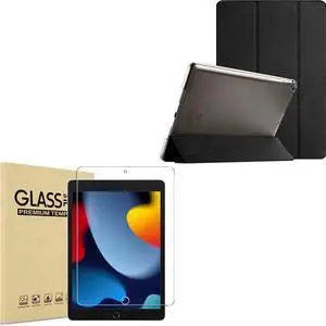 ProCase Slim Stand Case Bundle with Screen Protector for iPad 10.2
