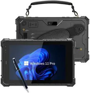 CENAVA W80N Rugged Tablet,8 Inch Windows 11 Pro Industrial Tablet,8GB+128GB,Intel N5100,IP68 Waterproof,700nit Sunlight Readable,4G LTE GPS WiFi6 Heavy Duty Outdoor Work PC 2025