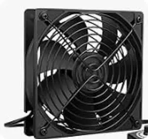 56Pcs CPU Fan 120mm Case Cooler with S-FDB Bearing Included, up to 1550RPM Cooling, Yellow