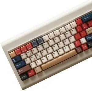 Neon PC Keycaps Translucent Keycaps-Vintage Mixed Light Themed Keycap Set,186 Keys Cherry Profile Colorful Key Caps Suitable for Cherry Mx Switch Mechanical Keyboard Keycaps