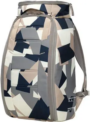Db Journey The Hugger Backpack - Durable Travel Backpack with Laptop Compartment & Pockets for Work, Luggage Backpack with Roller Bag Hook Up System, 25L - Sand Gray