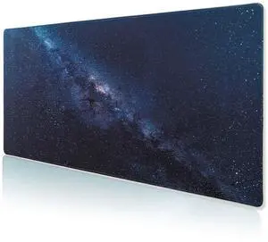 DOBAOJIA Huge Mouse Pad, Giant Mouse Pad for Desk, Keyboard and Mouse Mat, Desk Pad Protector Mat, Spill-Proof Surface and Anti-Skid Base 39.37" x 19.69" 100 x 50cm
