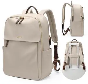 GOLF SUPAGS Women Laptop Backpack with Separate Laptop Compartment Fits 14 Inch Notebook Casual Daypack for Work Travel College Backpack Book Bags