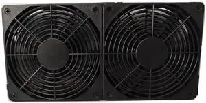 HYFTHOME Silent Cooling Fan High Speed USB Fan for Receiver DVR Xbox TV Box PlayStation Router 5V USB Power Port Heatsink Fan 120mm (2 * 120MM)