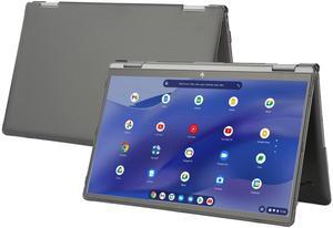 mCover Hard Case Only Compatible for 2021~2023 14" HP Chromebook x360 14C-CC0000 Series Laptop Computers (NOT Fitting Any Other HP Chromebook & Windows laptops) - Black