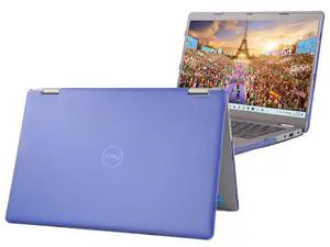 mCover Case ONLY Compatible with 2023-2024 13.3" Dell Latitude 3340 Series Laptop or 2-in-1 Windows Notebook Computer (NOT Fitting Any Other Dell Models) - Blue