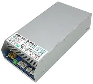 JINGMAIDA Switching Power Supply 2000W with PFC 110-240V AC to DC 72V 27Amp for CCTV, Computer Project, LED Strip Lights, 3D Printer
