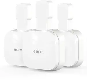 Outlet Wall Mount for eero 7, Stand Bracket Holder Compatible with eero 7 Dual-Band Mesh Wi-Fi 7 Router Extender, No Messy Wires, Space Saving(3 Pack)