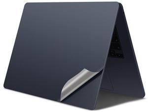 4 in 1 Thin 3M Vinyl Full Size Body Skin Palm Rest Sticker Compatible with 2021~2024+ MacBook Pro/Pro Max 16 Inch M2 M3 M4 (Model: A2485/A2780/A2991/A3403/A3186) -Space Black