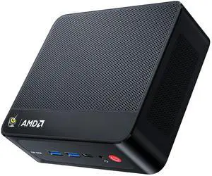 Beelink SER5 Mini PC, AMD Ryzen 5 5500U (6C/12T, up to 4.0GHz), 16G DDR4 RAM 500GB M.2 2280 NVMe SSD, Mini Computer Support 4K Triple Display/WiFi6/BT5.2/2.5G LAN